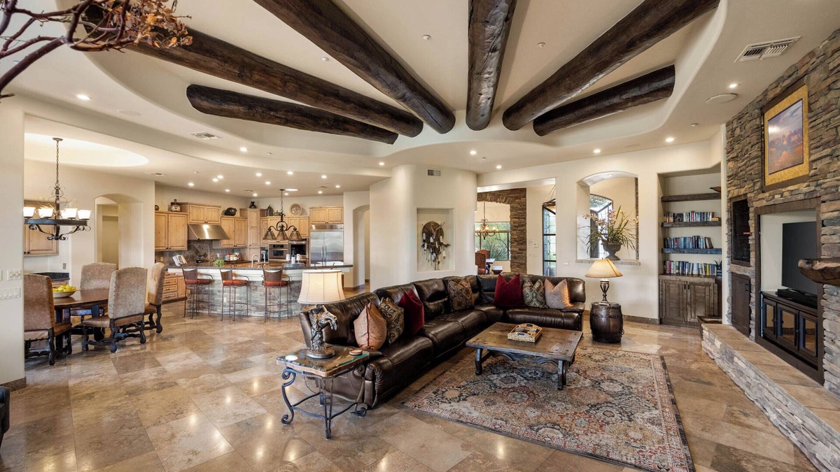 North Scottsdale House | Custom Southwest Dream Home with Pickleball Court and Resort-Style Setting!