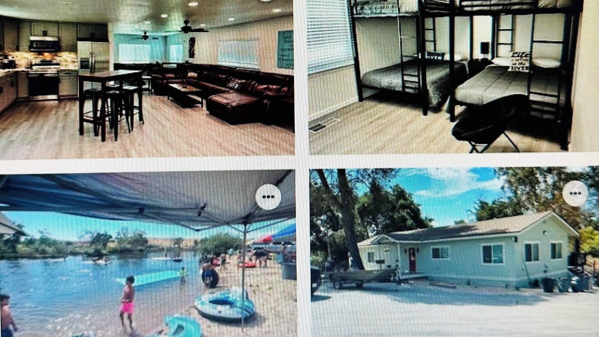 Raisin House | Cute remodeled home W/private pond 6 adults/6 kids