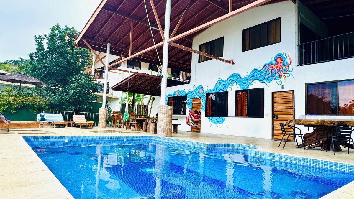 Puerto Carrillo Condo | Cute studio, GREAT location, beautiful pool, close to beach! AC+