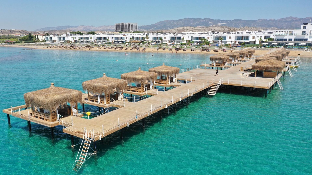 Vasilia Apartment | Cyprus Luxury, 400m private beach of the apartment complex, 200m from the pool