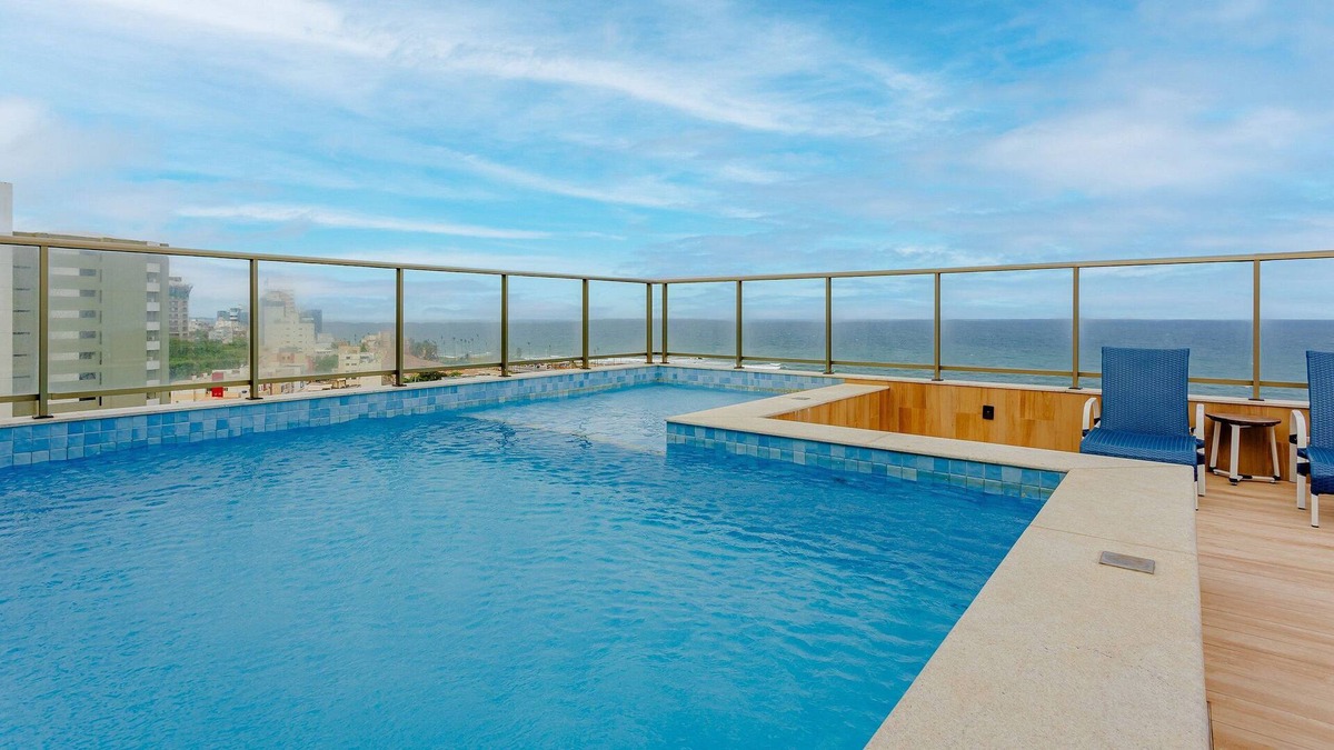 Costa Azul Apartment | CZ01 Beautiful Bedroom and Living Room with Sea View