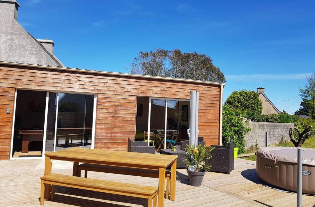 Landeda Cabin | Dépendance Spacieuse & Cosy Entre et Mer avec Spa