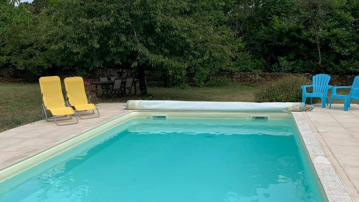 La Tour-Blanche-Cercles House | Détente en Dordogne . Maison de Charme Rénovée Avec Piscine