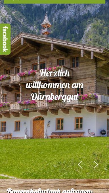 Sankt Martin bei Lofer Apartment | Dürnberggut