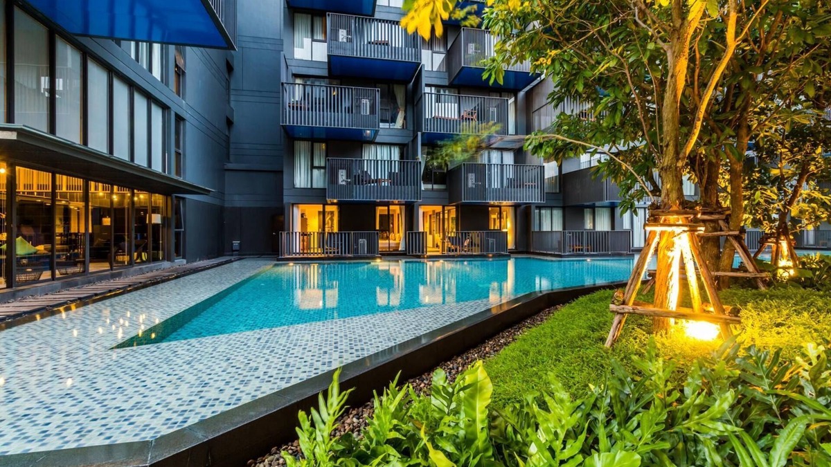 Koh Kaew Apartment | D268 Convenient pool view apartment at The Deck