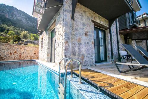 Turgutkoy Koyu Villa | DADYA VİLLA 4 - Marmaris Turgut da özel havuzlu denize yakın lüks villa