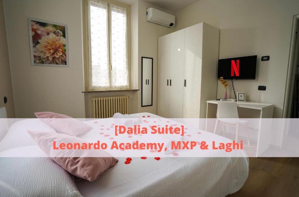 Sesto Calende Apartment | [Dalia Suite] Leonardo Academy, MXP & Lakes