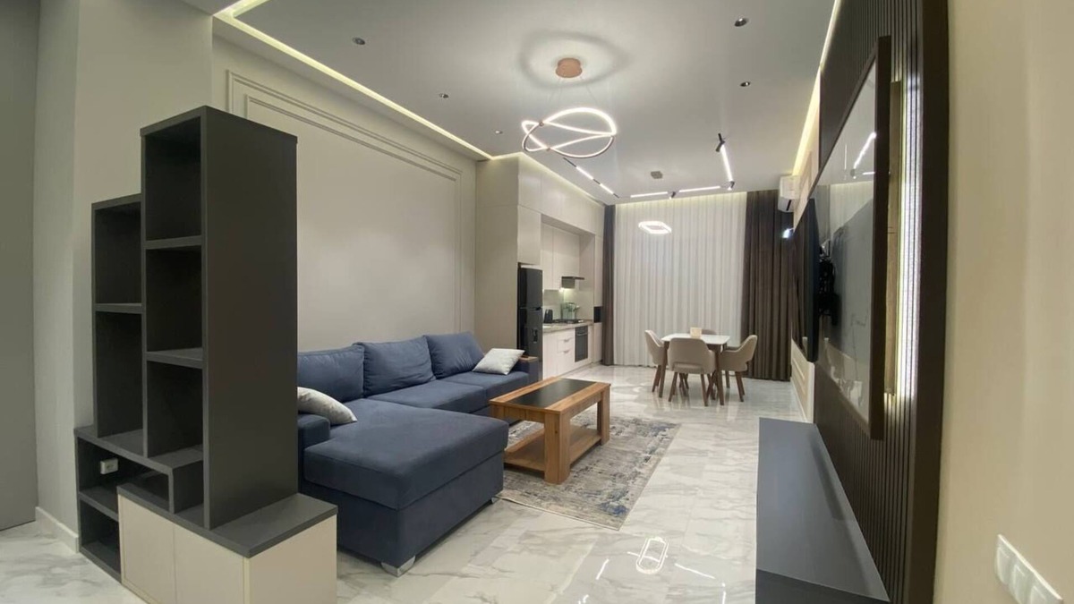 Tashkent House | Darhan Avenue Luxury 65 sq.m apartment with a river in a quiet place in Tashkent