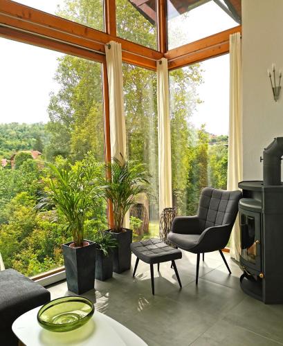 Guentersberge House | DAS Ferienhaus Waldblick
