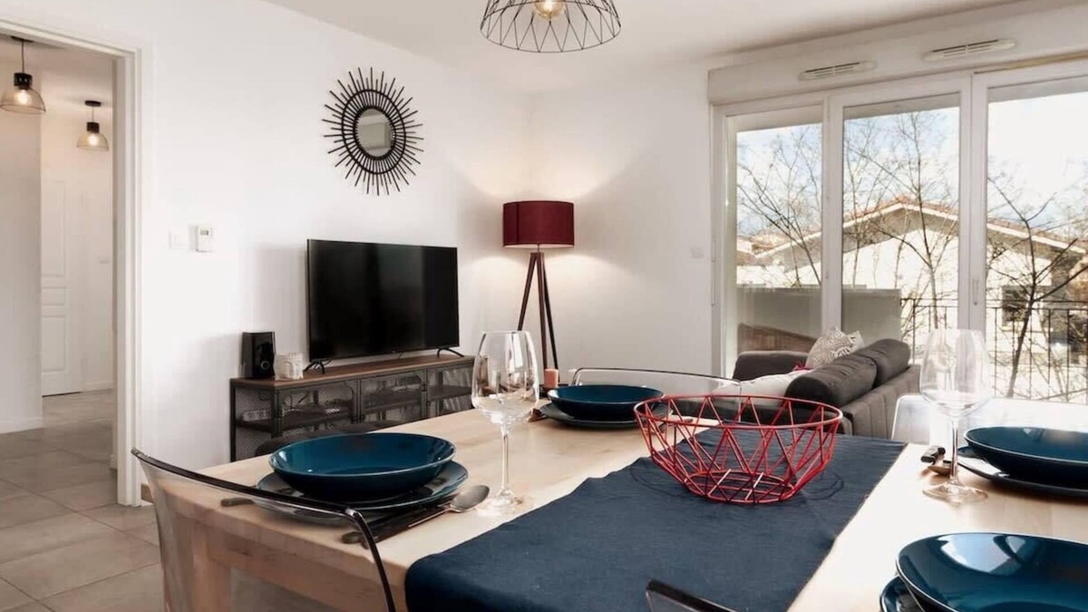 Quartier Croix-Daurade Apartment | Daurade · Balcon Parking free - Bus proche centre