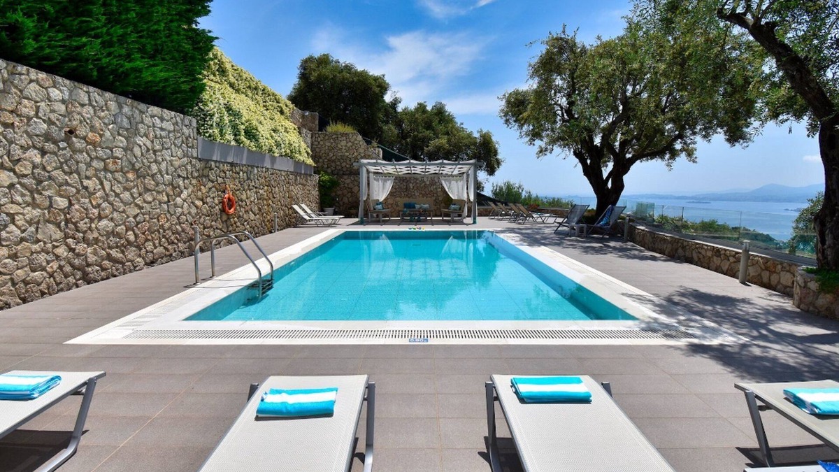 Spartylas Villa | Dazzling Corfu Villa | Villa Poppy | 5 Bedrooms | Breathtaking Sea Views |.