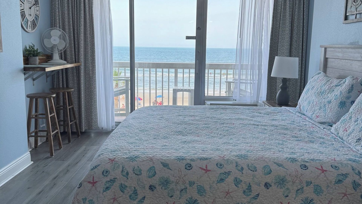 Ortona Park Condo | DBR True Oceanfront 3'rd Floor King Suite, private balcony, spectacular views!