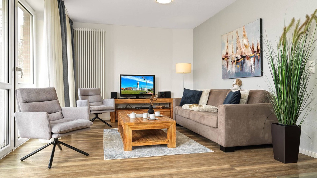 Insel Poel Apartment | Apt. HERZMUSCHEL - dream apartment with harbor views!