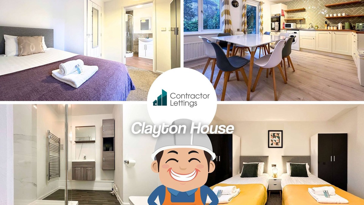 Peterborough House | Deals 6BR House Contractor & Group Stay | Clayton