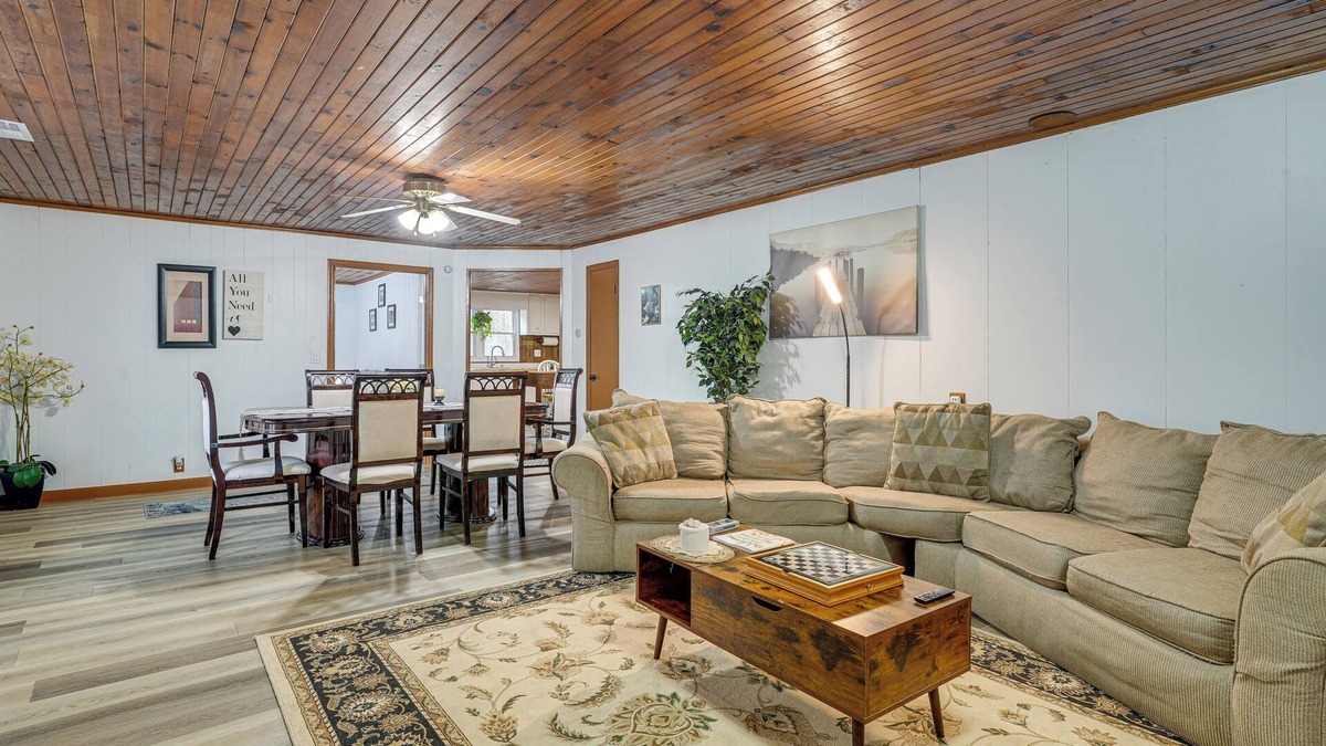 Cisco House | Deck & 2-Acre Yard: Quiet Getaway in Crandall!
