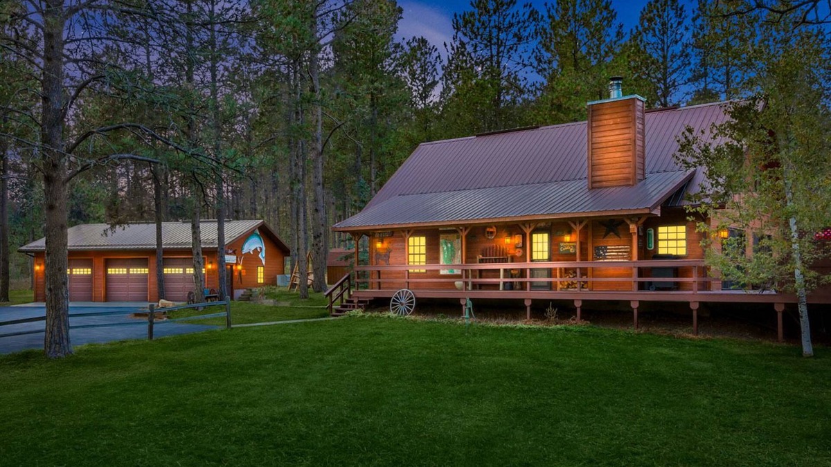 Rapid City Cabin | Deer Meadow Lodge ~ Nestled on 3 Acres in the "Heart of the Black Hills".