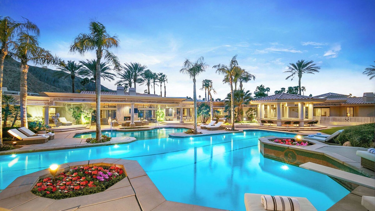 Indian Wells House | 'Delgado Estate' 26,000' 15 BR resort on 2 acres
