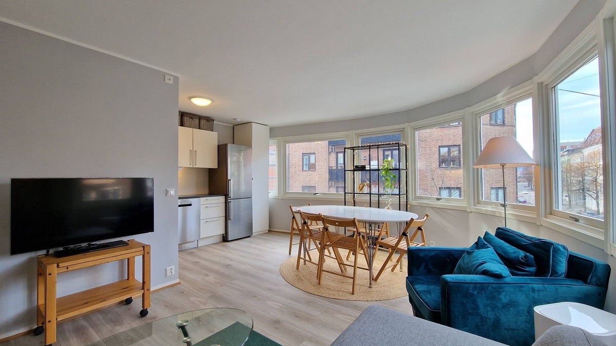 Toyen Apartment | Delicate and central corner apartment with panoramic view and 2 bedrooms