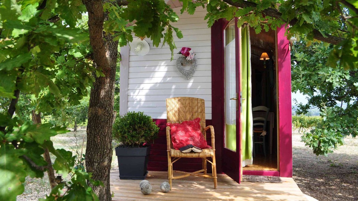 Mazan House | Delicious trailer fully equipped in a haven of peace - long swimming pool
