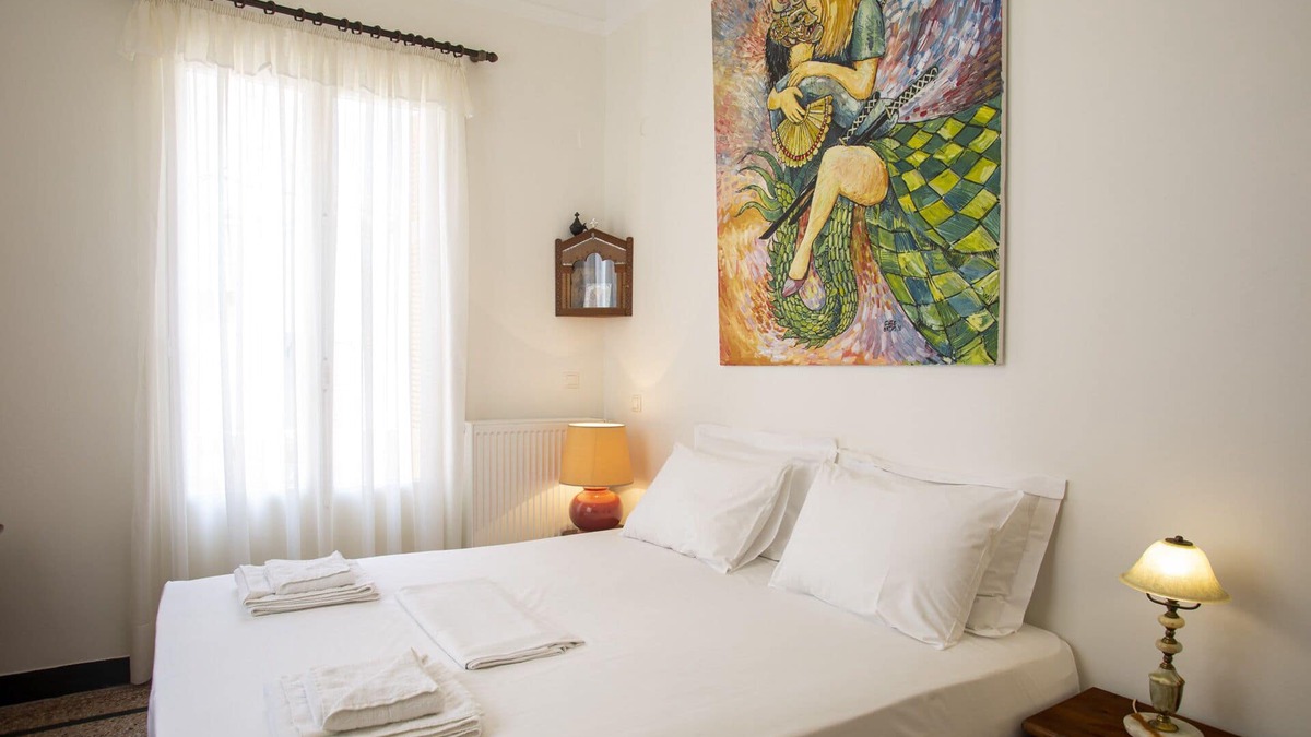 Psirri Apartment | Delightful 2BR/2BA Apartment. Private Balcony & Access to Rooftop Garden! EP9U