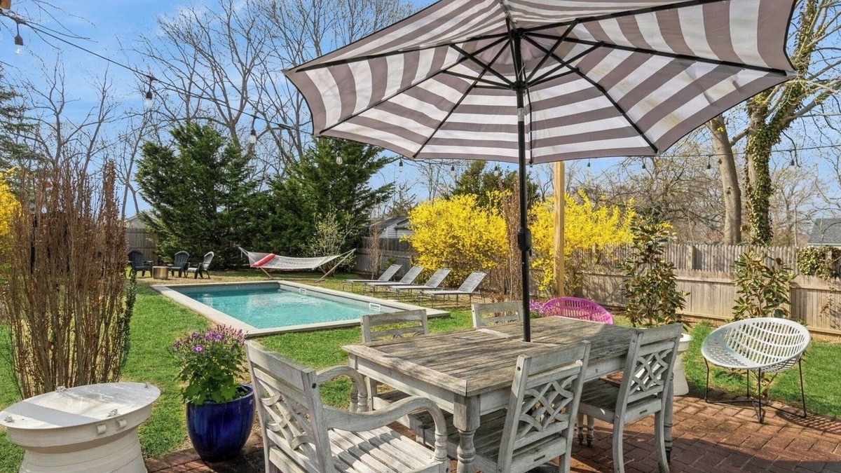 Greenport West House | Delightful 4-bedroom Cape with heated saltwater pool in the heart of Greenport!