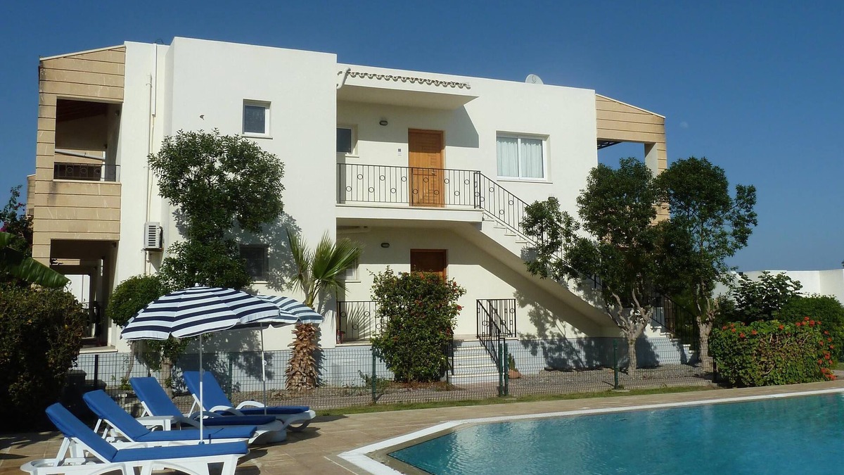 Bogaz Apartment | Delightful Ground Floor Apartment next to Large Pool, Free Internet & Sea-views