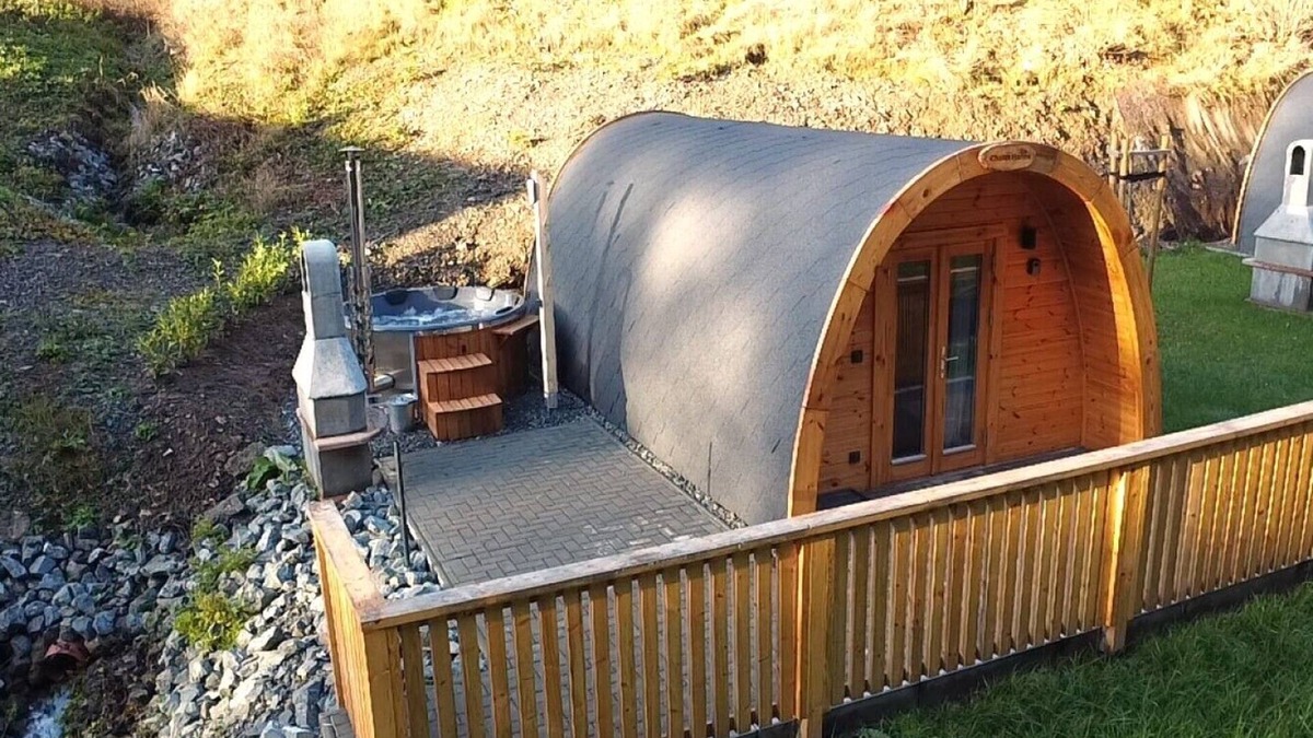 Wilhelmsthal Apartment | Deluxe Chalet (18sqm) with hot tub and terrace for up to 3 people