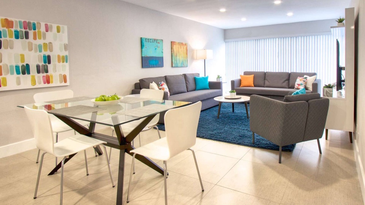 Downtown Fort Lauderdale Condo | ✨Deluxe Designer Two Bedroom Apartment at Fort Lauderdale