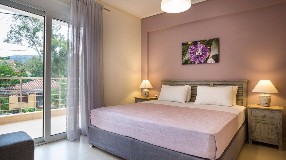 Karavomylos Villa | Deluxe Kefalonia Apartment | Apartment Neroli | 2 Bedroom | Pool | Karavomilos