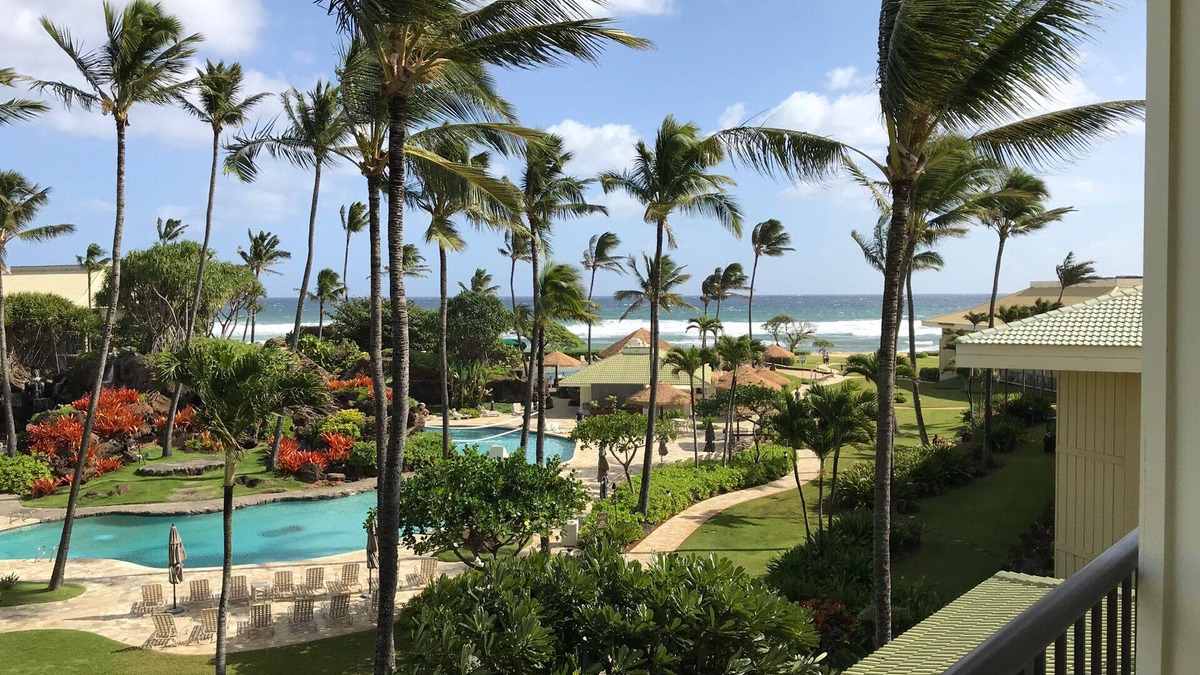 Hanamaulu Apartment | Deluxe Room w/King Bd, Ocean/Pool views, New Furnishings!, No Resort Fee