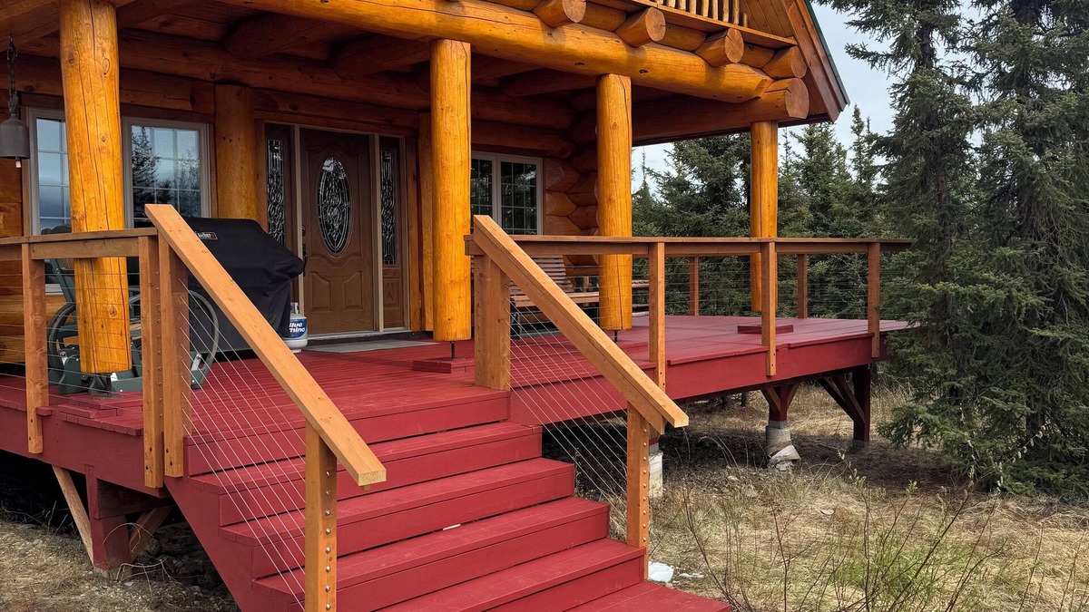 Healy Cabin | Denali only 17 miles away! Grill, washer & dryer, jacuzzi bathtub with a view