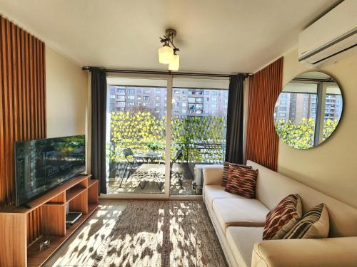 Downtown Santiago Apartment | Departamento Climatizado Parque Almagro