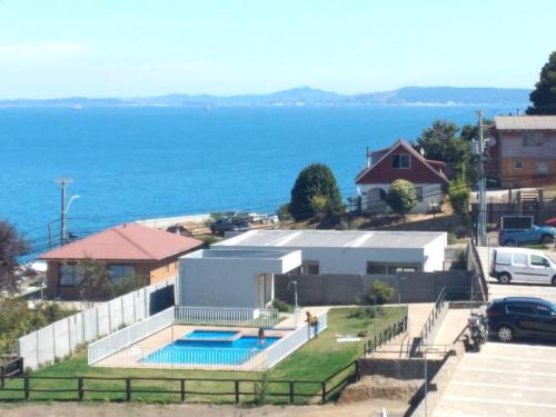 Tome Apartment | Depto. con vista al mar 4° piso, Tomé, Dichato