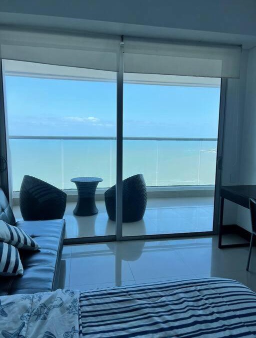Bocagrande Apartment | Descanso y confort frente al mar!