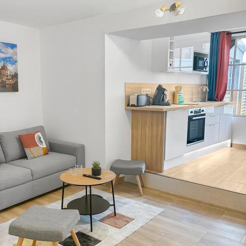 Blois Apartment | Design élégant et Parking privé en Hyper Centre