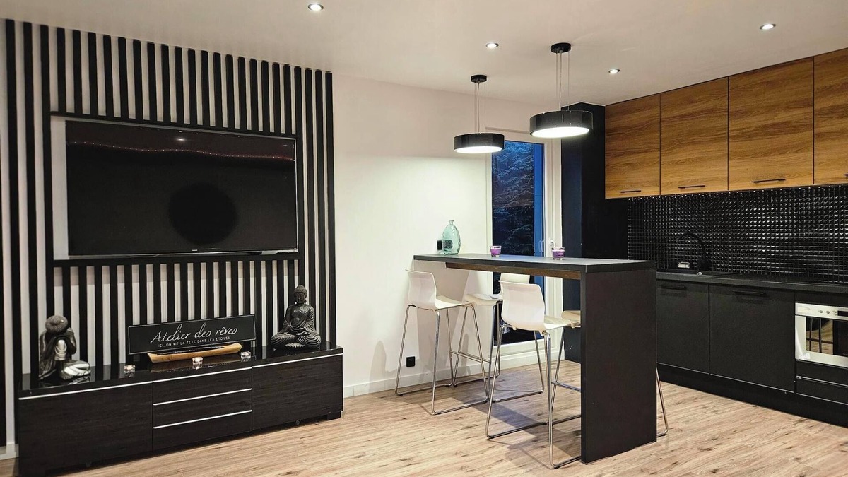 Emmerin Apartment | Design apartment - Jaccuzi Sauna - gym 4 people