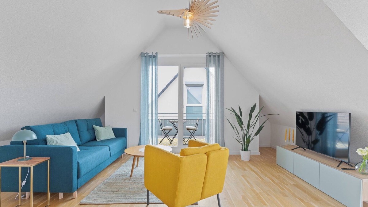 Leinfelden-Echterdingen Apartment | Design-apartment - Küche - Balkon - Parken