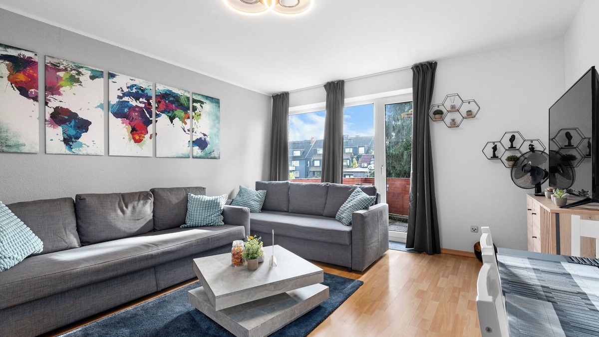 Duissern Apartment | Design luxury, fully equipped, 2min to Central Station
