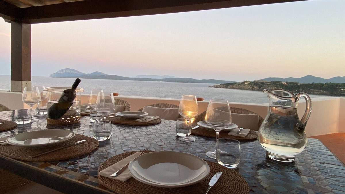 Porto Rotondo Apartment | Designer apartment overlooking the bay. Shared pool, access to the sea