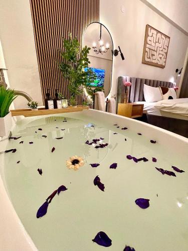 Haifa Apartment | Designer Apartment with SPA complex & Jacuzzi near Bahai Garden Haifa