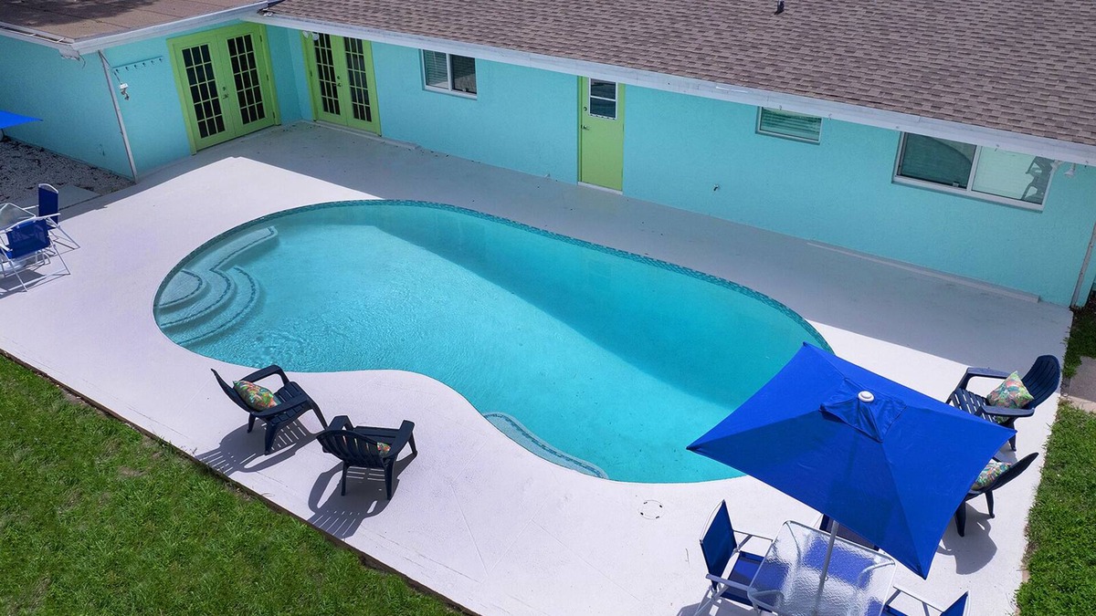 Sarasota House | Designer Coastal Pool + Game Room home close to Siesta and downtown