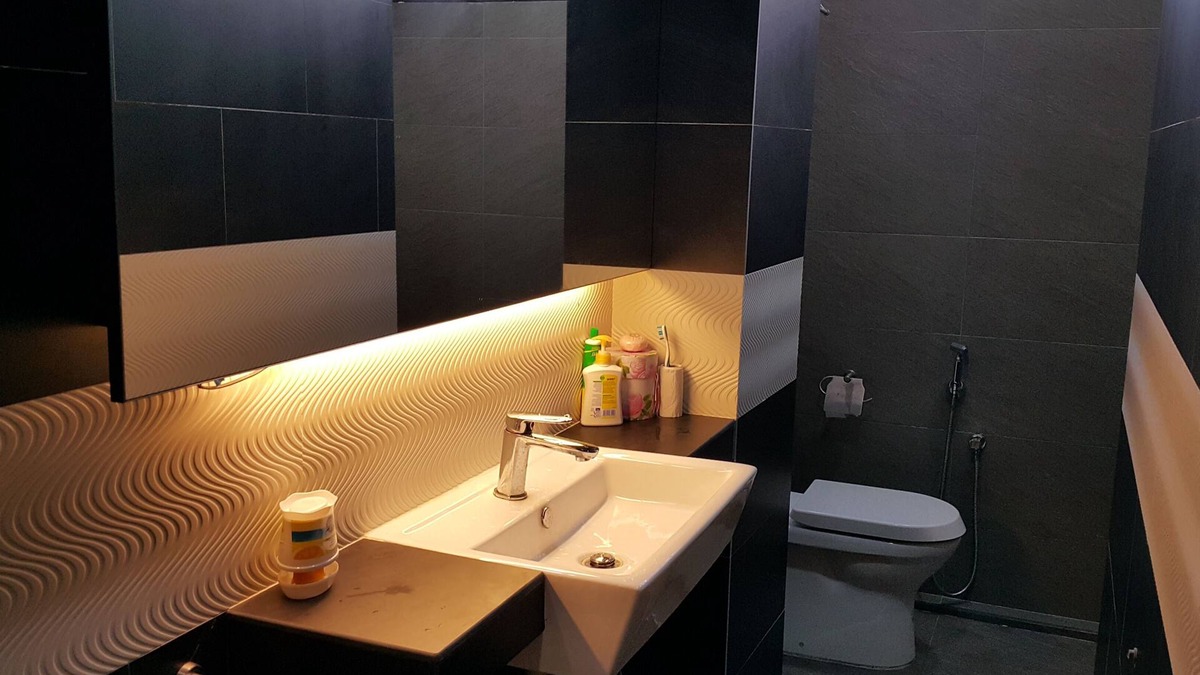 Klang Sentral Apartment | designer cozy spacious kitchen and living hall apartment