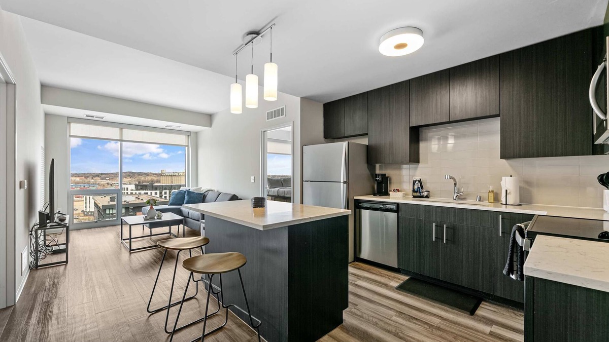 Prospect Park Apartment | Designer Finishes & City Views