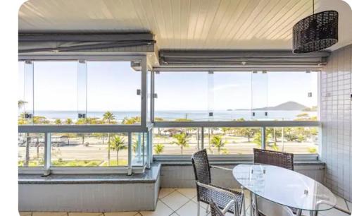 Praia Grande Apartment | Di Monaco 3 Suites Vista Mar Area Nobre
