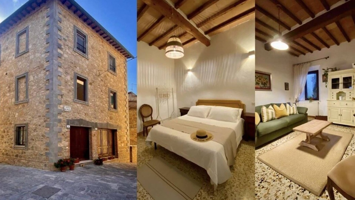 San Quirico d'Orcia Apartment | Dimora del Poggio - cozy Tuscan apartment