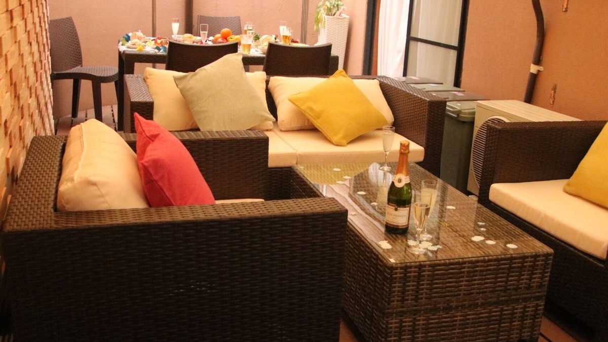Chikusa Ward Apartment | Dine on the large terrace Floor area 71 Projector 120cm Maximum 10 people OK 9 minutes from Nago - Prosper 6th Building 2F /Nagoya Aichi