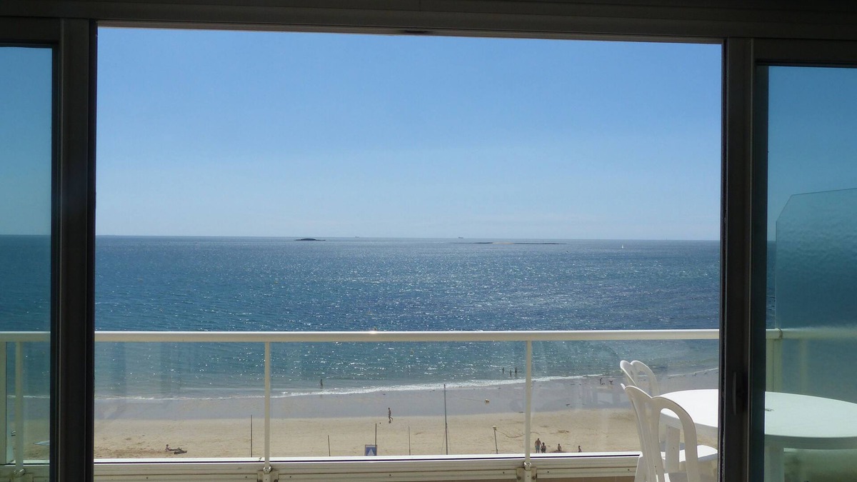 Pornichet Apartment | Direct beach; superb sea view; PORNICHET/LA BAULE