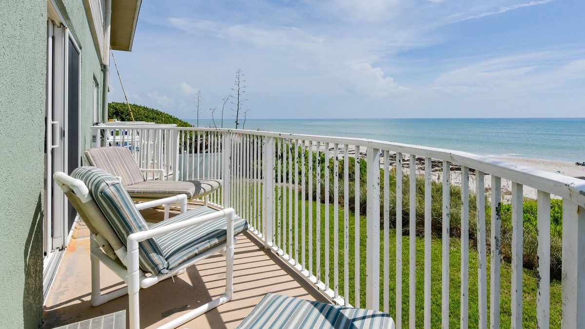 Indialantic House | Direct Ocean- Wrap Around Balcony