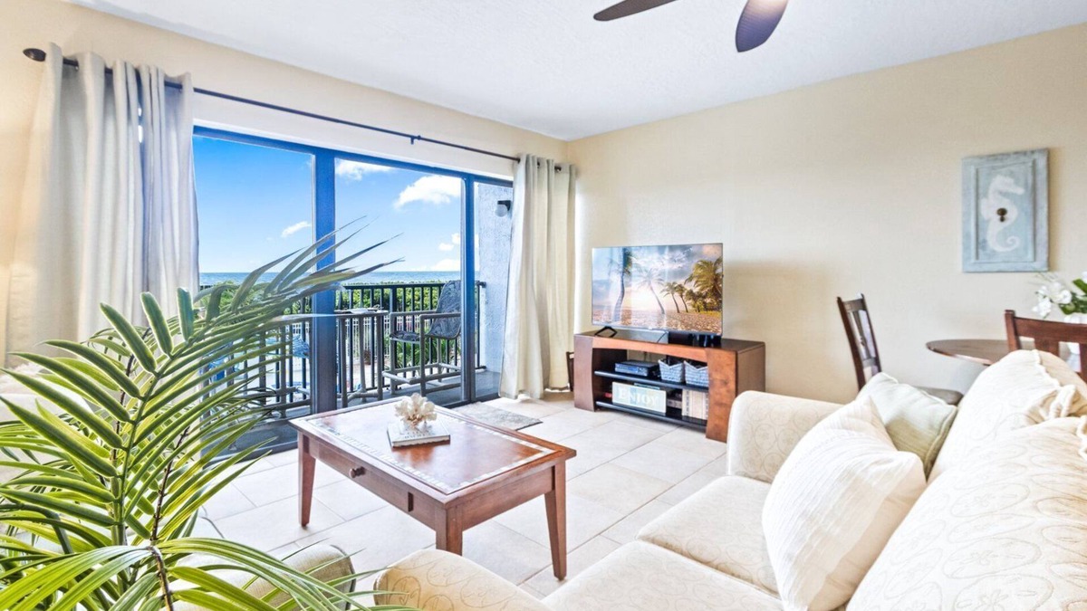 Avon By The Sea Condo | Direct Oceanfront Condo W/Private Balcony & BBQ Grills
