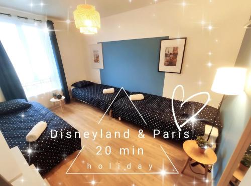 Thorigny-sur-Marne Apartment | DisneyLand - Paris 20 min - Parking - 8 personnes